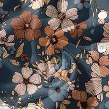 Plus Size Casual Floral All-Over Print Shirt, Suitable For Summer Chic Blouses For Women - Multicolor - Ver 10