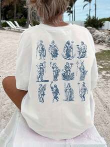 Women T-Shirts - White - View 7