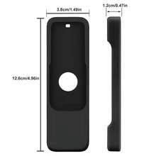 1pc Silicone Remote Protective Case Compatible With Apple TV Siri Remote Control (1st Gen) - Multicolor - View 2