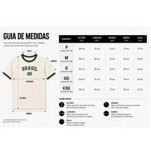 Brazil Embroidered T-Shirt – Women's - Black and White - View 3