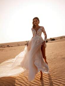 Vestidos de novia - Blanco - Ver 1