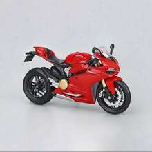 Maisto 1:12 Scale Ducati 1199 Panigale Motorcycle Model, Exquisite Alloy Simulation Toy With Stand, Best Christmas/Birthday Gift - Multicolor - View 5