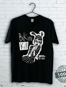 Women T-Shirts - Black - View 6
