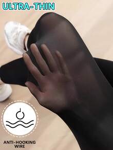 Quần yoga mới, nhẹ, thoáng khí, co giãn cao, thân thiện với da, chống xước, phù hợp cho tập luyện hàng ngày, quần legging cạp cao 7/8 có chức năng định hình vòng ba, nâng mông, chống xù lông, bền bỉ. - Nhiều màu - Xem 5