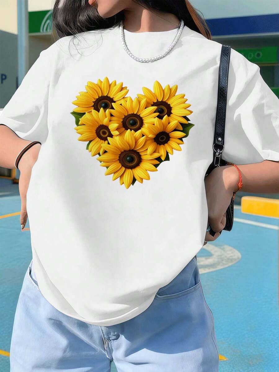 Women T-Shirts - White - View 1