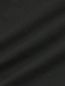 3 piezas Blusa de verano casual/de oficina/de vacaciones con estampado floral, fruncido y nudo delantero, blusa floral vintage, blusa casual, blusa para salir, playa, vacaciones de primavera, blusa de verano - Negro - Ver 3