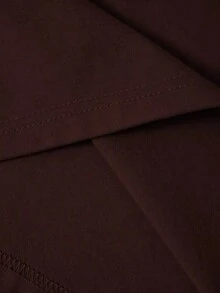 Vestido casual ceñido con escote strapless para cena para mujer - Marrón 2 - Ver 9
