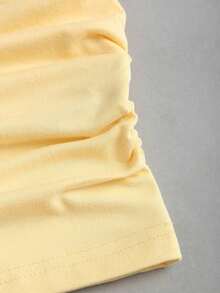 Conjunto de camiseta con volantes y encaje sexy de estilo - Multicolor 8 - Ver 4
