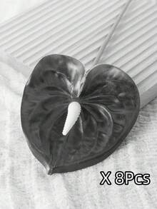 MEHELANY 8/4/1 Stück künstliche rosa Paradiesvogelblume, künstlicher Paradiesvogel, Kunststoff-Langstiel-Kunstpflanze, geeignet für Party- und Heim-Vasendekoration, Hochzeitstisch-Arrangement, Innendekoration, DIY-Blumenstrauß, Geschenk für Frauen - Hell-Pink - Übersicht 8