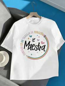 Dam-T-shirts - Vitt - Visa 2