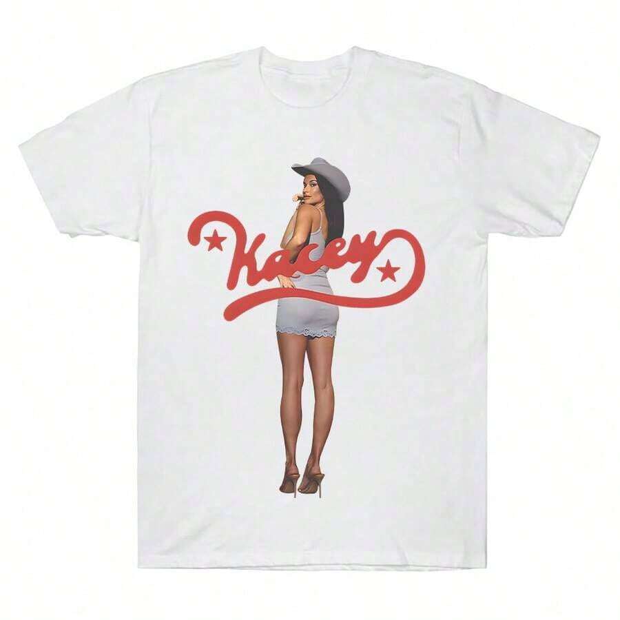 T-shirt Real Good Time, cadeau pour les fans de Kacey Musgraves, t-shirts confortables et surdimensionnés en pur coton, vêtements pour femmes et hommes, t-shirt d'été à col rond, t-shirt homme, t-shirt imprimé pour hommes et femmes, t-shirt homme en coton, y2k, fête des pères - Blanc - Voir 1