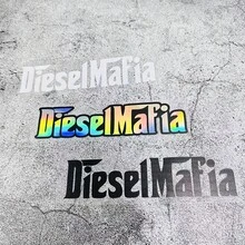 1 pieza Pegatina de vinilo - Letras en negrita y diseño de graffiti, autoadhesiva, resistente a la intemperie, material de PVC duradero, fácil de aplicar, perfecta para coches, camiones, SUV, calcomanía de coche | Pegatina gráfica en negrita | Material de PVC duradero - A - Ver 2