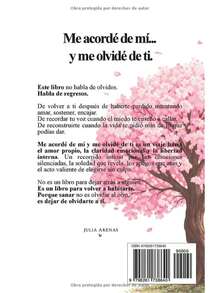 LIBRO DE AUTOAYUDA>DESARROLLO PERSONAL> ME ACORDÉ DE MI... ME OLVIDÉ DE TI. Un libro inspirador y emocional que te ayudará a sanar heridas, recuperar tu amor propio y dejar atrás relaciones que ya no aportan felicidad. "Me acordé de mí… y me olvidé de ti" conecta con quienes buscan superar una ruptura, fortalecer su autoestima y reencontrarse consigo mismos. Con reflexiones profundas y mensajes motivadores, esta lectura se ha convertido en una gran opción para quienes aman los libros de crecimiento personal y superación emocional. Ideal para regalar o iniciar una nueva etapa de vida. Palabras clave: amor propio, autoestima, sanar el corazón, relaciones tóxicas, crecimiento personal. Amor propio, sanar el corazón, superar una ruptura, autoestima, crecimiento personal, dependencia emocional, libro motivacional, relaciones tóxicas, bienestar emocional, libro viral, reflexión de vida. - Libro único - Ver 2