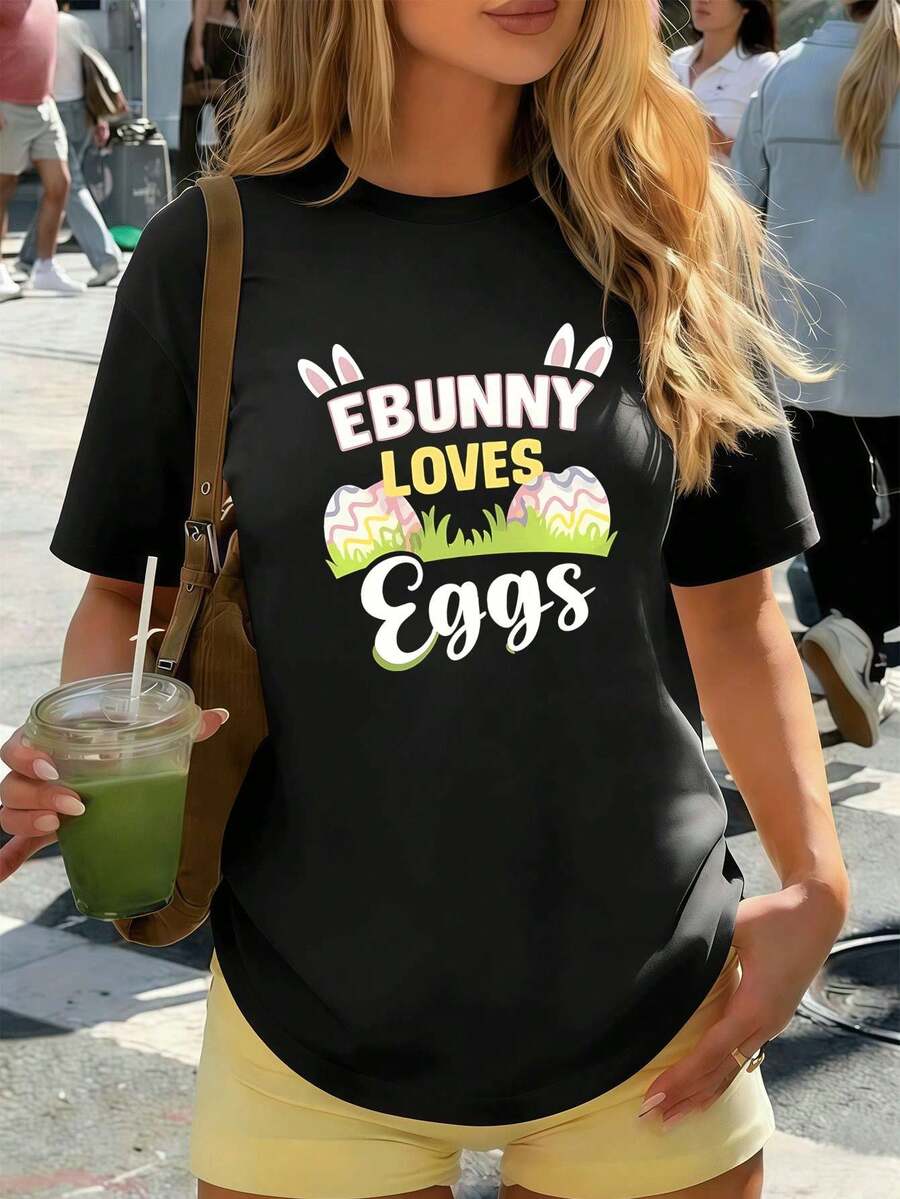 Women T-Shirts - Black - View 1