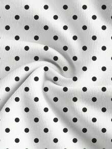 Camiseta de mujer con decoración de lazo de encaje, adecuada para el verano - Blanco - Ver 3