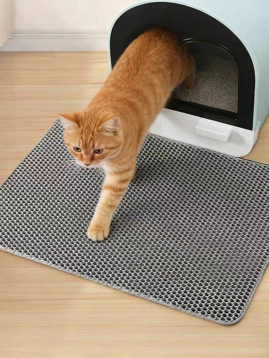1 片蜂窝猫砂垫,耐用易清洁猫抓垫,送给猫主人的礼物,情人节、感恩节、生日皆宜 - 彩色 - 查看 1