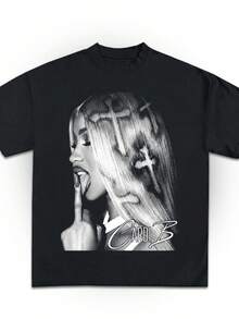 Women T-Shirts - Black - View 6
