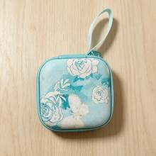 Hộp đựng tai nghe in họa tiết EVA mini di động, thích hợp để đựng tai nghe, cáp, ổ USB, tiền xu và nhiều thứ khác - Nhiều màu - Xem 31