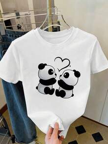Women T-Shirts - White - View 2
