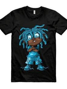 Unisex T-shirt Blå Svart T-shirt Mörk Humor Grafiska T-shirts för män herr-t-shirts herrkläder herrset herr-t-shirt herrartiklar vardagsklänningar för kvinnor damset eleganta blusar dam-t-shirts damklänning - Svart - Visa 1