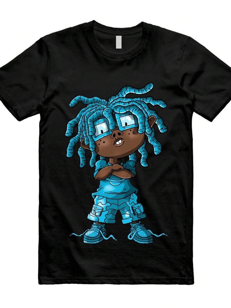Unisex T-shirt Blå Svart T-shirt Mörk Humor Grafiska T-shirts för män herr-t-shirts herrkläder herrset herr-t-shirt herrartiklar vardagsklänningar för kvinnor damset eleganta blusar dam-t-shirts damklänning - Svart - Visa 1