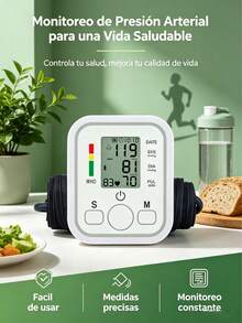 Pulsovital Automatic Digital Arm Blood Pressure Monitor1 Color A - White - View 2