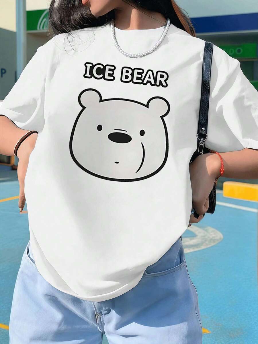 Women T-Shirts - White - View 1