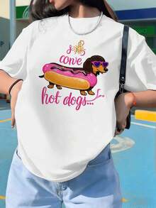 Women T-Shirts - White - View 1