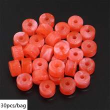 30 hạt/gói, hạt acrylic hình trụ ngắn 12*8mm, màu nhuộm tie-dye, hạt hai tông màu cổ điển thanh lịch, thích hợp làm đồ trang sức, vòng tay DIY, dây chuyền điện thoại, vòng cổ. - Sự khuếch tán của các hạt tròn - Xem 9