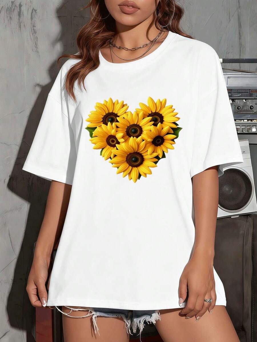 Women T-Shirts - White - View 1