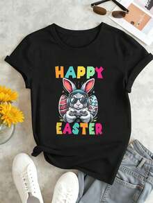 Women T-Shirts - Black - View 1