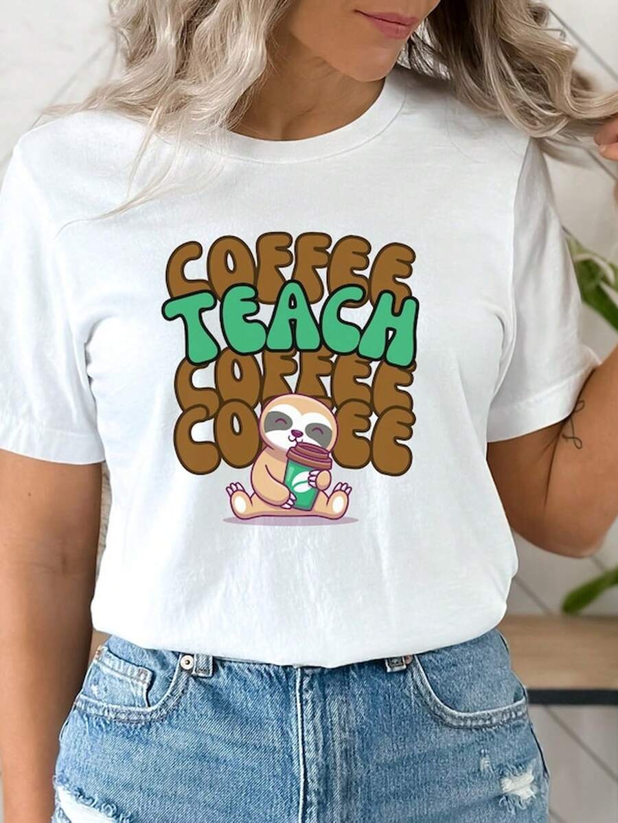 other Coffee TeaC1her, Cute other Coffee Teach S1Hirt, Perfect TeaC1her Gift for Coffee Lovers.