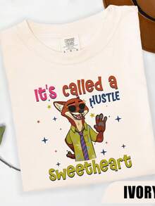 Z1ootopia Nick Wilde S1Hirt, It's C1Alled a Hustle T1S1Hirt, udy Hopps y Nick Wilde T1EE, Z1ootopia 2 S1Hirt, tierra Familia TR1ip 2026 Rega1lo. - Blanco - Ver 2