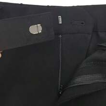 2/4Pcs Adjustable Waist Extender Band, No-Sew Elastic Waistband Expander, Jeans Skirt Waist Size Increaser, Invisible Waist Extender Buckle - Multicolor - View 9