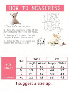 Soft Bottom Comfortable Breathable Cat/Dog Shoes, Suitable For All Seasons, Designed For Small Pets - Pink - View 5