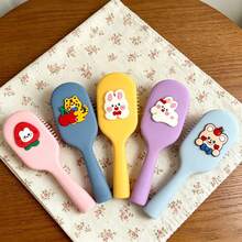 Lược đệm khí Macaron mới, lược massage mini dễ thương, lược nhỏ hoạt hình cho bé gái, lược làm mượt tóc. - Nhiều màu - Xem 5