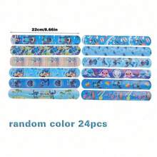 Disney Bộ 24 vòng tay co giãn màu xanh dương chủ đề Stitch hoạt hình, họa tiết Stitch dễ thương, thích hợp làm quà tặng sinh nhật, quà tặng tiệc tùng và phần thưởng trong lớp học. - Nhiều màu - Xem 12