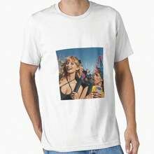 Angèle - Nonante-Cinq (Cover) Essential T-ShirtShirt For Women Camiseta 100% Algodón Unisex - Playera Casual Premium de Corte Cómodo - Blanco - Ver 1