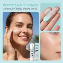 Prebase de Maquillaje Refrescante y Protectora zephoco para uso diario, crea una base suave para el maquillaje, no se cuartea, adecuada para pieles grasas y mixtas. - 1 - Ver 1