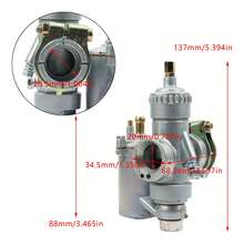 适用于 MZ175 WSK125 XF175 125-250cc 赛车越野摩托车燃油系统发动机部件的摩托车化油器 - A - 查看 4