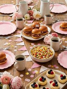 1/24/48pcs 7-Inch Butterfly Theme Disposable Paper Plates, Leak-Proof & Thick, 3-Second Quick Cleanup, Suitable For Parties, Camping, Home, Graduation, Valentine's Day, Spring/Summer Events - Multicolor - View 3