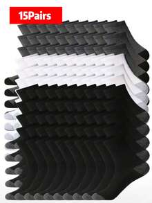 Men's Versatile Casual Minimalist Mid-Calf Socks - A - View 5
