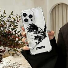 Funda para teléfono: Carcasa trasera suave y transparente anticaídas de chico de fútbol de anime de sangre caliente, compatible con 17 17e 16e 16 15 14 13 12 11 Pro X XR XSMAX 8 Plus - transparente - Ver 4