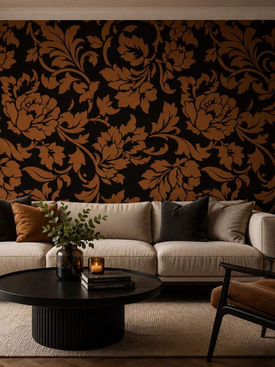 10 Meters Self-Adhesive PVC Wallpaper, Washable, Waterproof, Decorative, For Furniture And Renovation. - F202 - 查看 1