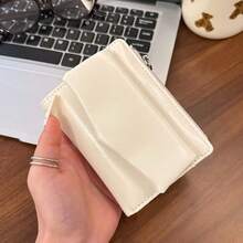Minimalist Envelope Style Short Wallet For Women, Multi-Card Slots, Portable Functional Pouch With Elegant Vibe - Multicolor - View 2