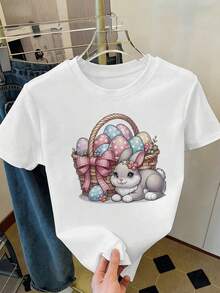Women T-Shirts - White - View 2