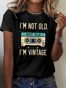Women T-Shirts - Black - View 1