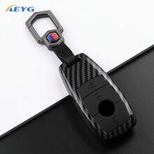 Ốp chìa khóa vân sợi carbon cho S-Class 2018-2021, E-Class 2017-2021, A-Class 2019-2021, C-Class, G-Class - Mẫu xe Mercedes-Benz B - Xem 8