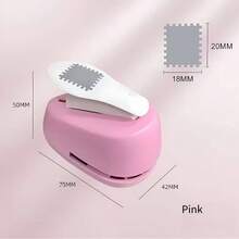 New Stamp Border DIY Punch Stamp Shape Craft Punch Embossing Machine Round Hole Punch Toothed Puncher Embosser - A - View 6