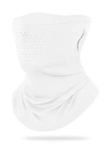 1pc Summer Ear Hanging Sun Protection Mask For Men, Outdoor Golf Sunscreen Ice Silk Mask, Sports Sunshade Neck Protection Fishing Cycling Motorcycle Full Face Mask, Breathable Mesh Feeling Ear Hanging Mask, Men's Lightweight Thin Quick Drying Face Cover - Multicolor - View 14